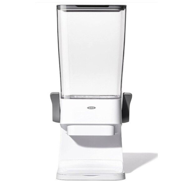 OXO Good Grips® Countertop Dispenser (Cereal, Rice, Candy, Dog Kibble), White